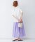 【洗える】LIBECO フレア ロングスカート