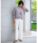 【CLASSY.2月号掲載/洗える】TRストレッチギャバ ワイドパンツ