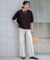 【CLASSY.2月号掲載/洗える】TRストレッチギャバ ワイドパンツ
