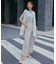 【CLASSY.2月号掲載/洗える】TRストレッチギャバ ワイドパンツ