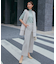 【CLASSY.2月号掲載/洗える】TRストレッチギャバ ワイドパンツ