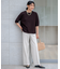 【CLASSY.2月号掲載/洗える】TRストレッチギャバ ワイドパンツ