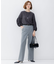 【CLASSY.2月号掲載/洗える】TRストレッチギャバ ワイドパンツ