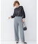 【CLASSY.2月号掲載/洗える】TRストレッチギャバ ワイドパンツ