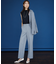 【CLASSY.2月号掲載/洗える】TRストレッチギャバ ワイドパンツ