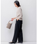 【CLASSY.2月号掲載/洗える】TRストレッチギャバ ワイドパンツ