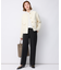 【CLASSY.2月号掲載/洗える】TRストレッチギャバ ワイドパンツ