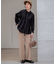 【CLASSY.2月号掲載/洗える】TRストレッチギャバ ワイドパンツ