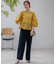 【CLASSY.2月号掲載/洗える】TRストレッチギャバ ワイドパンツ