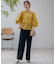 【CLASSY.2月号掲載/洗える】TRストレッチギャバ ワイドパンツ