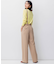 【洗える】ストレッチダブルクロス サスペンダーパンツ