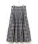 【洗える】ナイロンチェックタフタ タックスカート
