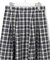 【洗える】ナイロンチェックタフタ タックスカート