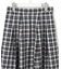 【洗える】ナイロンチェックタフタ タックスカート
