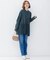 【洗える】ドレープドビークロス チュニック ブラウス