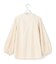 【SLOW/一部店舗限定】ウォッシュドコットンストレッチ ブラウス