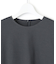 【洗える】バナナスリーブ フォルム ロングTシャツ