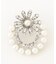 【APPLAUDIR】ビジューパールブローチ