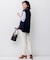 【洗える】23区DENIM ベルベットストレッチ スキニーパンツ