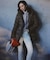 【洗える】23区DENIM ベルベットストレッチ スキニーパンツ