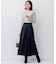 【洗える】ウールミルドジャージー フレアスカート