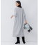 【洗える】ウールカシミヤ ニットワンピース