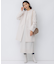 【洗える】ウールカシミヤ ニットワンピース