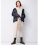 【洗える】ウールカシミヤ ニットワンピース