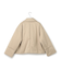 【SACRA】パディングタフタ ショートコート