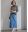 【Oggi4月号掲載/洗える】23区DENIM ストレッチ デニムスカート