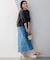 【Oggi4月号掲載/洗える】23区DENIM ストレッチ デニムスカート