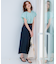 【Oggi4月号掲載/洗える】23区DENIM ストレッチ デニムスカート