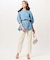 【Oggi4月号掲載/洗える】23区DENIM ライトダンガリー ブラウス