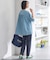 【Oggi4月号掲載/洗える】23区DENIM ライトダンガリー ブラウス