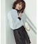 【Oggi4月号掲載/洗える】CANCLINI バンドカラー シャツ
