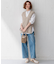 【Oggi4月号掲載/洗える】CANCLINI バンドカラー シャツ