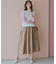 【Oggi4月号掲載/洗える】CANCLINI バンドカラー シャツ