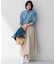 【Oggi4月号掲載/洗える】CANCLINI バンドカラー シャツ