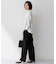【洗える/セットアップ対応】アイアスマットストレッチ セミワイド パンツ