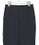 【洗える】コットンサテンストレッチ テーパードパンツ