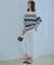 【Oggi4月号掲載/洗える】シルキーストレッチ パラシュートパンツ