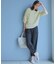 【Oggi4月号掲載/洗える】シルキーストレッチ パラシュートパンツ