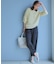 【Oggi4月号掲載/洗える】シルキーストレッチ パラシュートパンツ