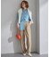 【Oggi4月号掲載/洗える】シルキーストレッチ パラシュートパンツ