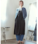 【SLOW/一部店舗限定】カットジャカード キャミソールワンピース