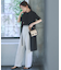 【洗える】レーヨンポリエステルストレッチ 5分袖 ニット