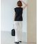 【CLASSY.6月号掲載/洗える】リネンレーヨンストレッチ ワイドパンツ