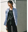 【CLASSY.6月号掲載/洗える】リネンレーヨンストレッチ ワイドパンツ