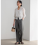 【CLASSY.6月号掲載/洗える】リネンレーヨンストレッチ ワイドパンツ