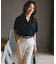 【CLASSY.6月号掲載/洗える】リネンレーヨンストレッチ ワイドパンツ